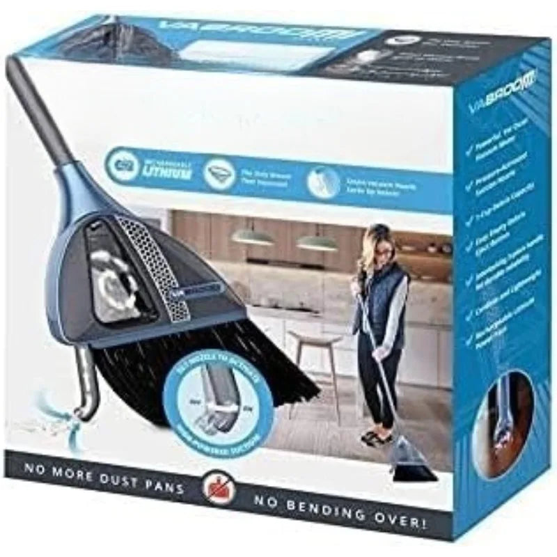 Cordless 2-In-1 Sweeper with Built-In Vacuum
