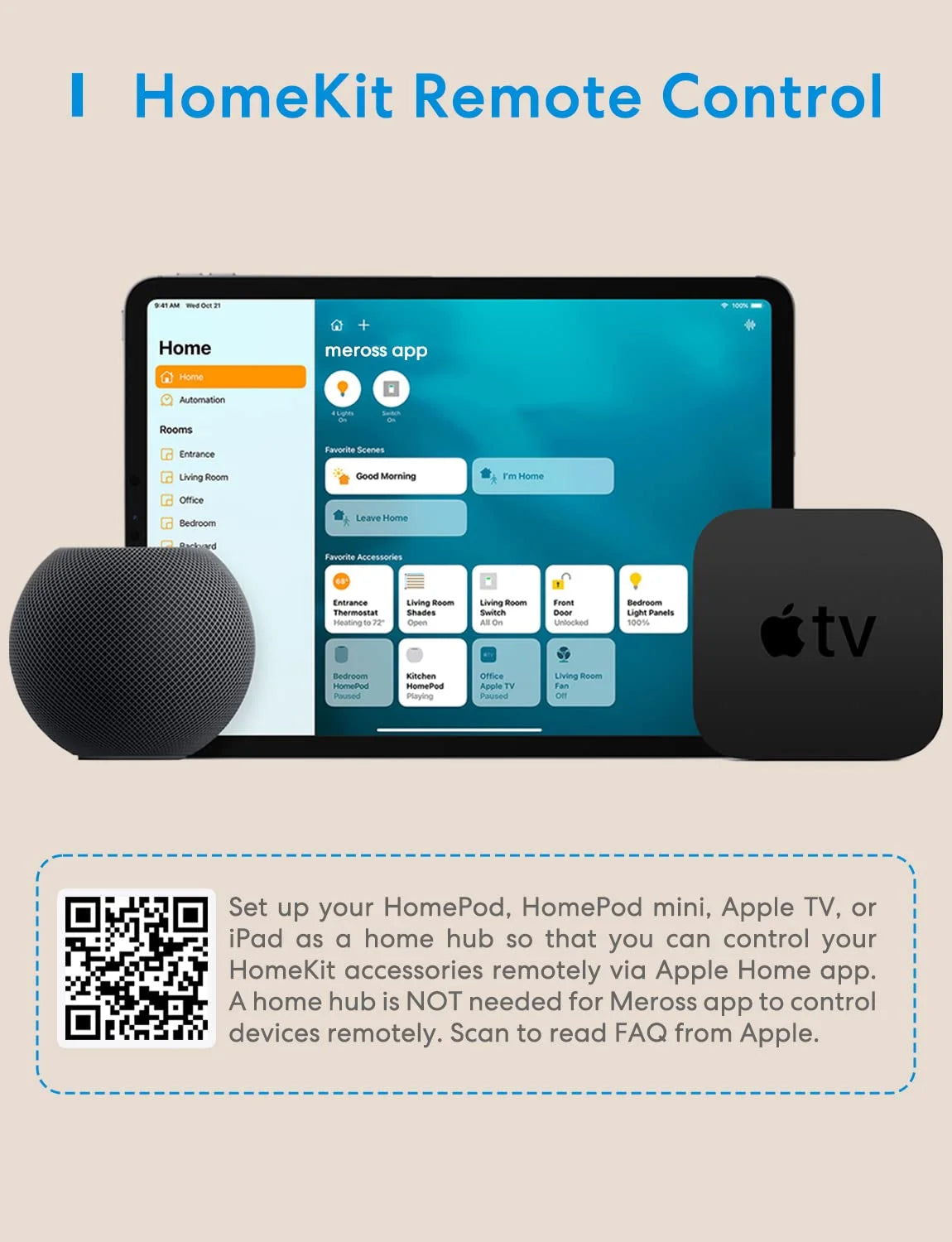 Smart Plug Mini, 15A & Reliable Wifi, Support Apple Homekit, Siri, Alexa, Echo, Google Home, Nest Hub and Smartthings, App Control, Timer, No Hub Needed, 2 Pack