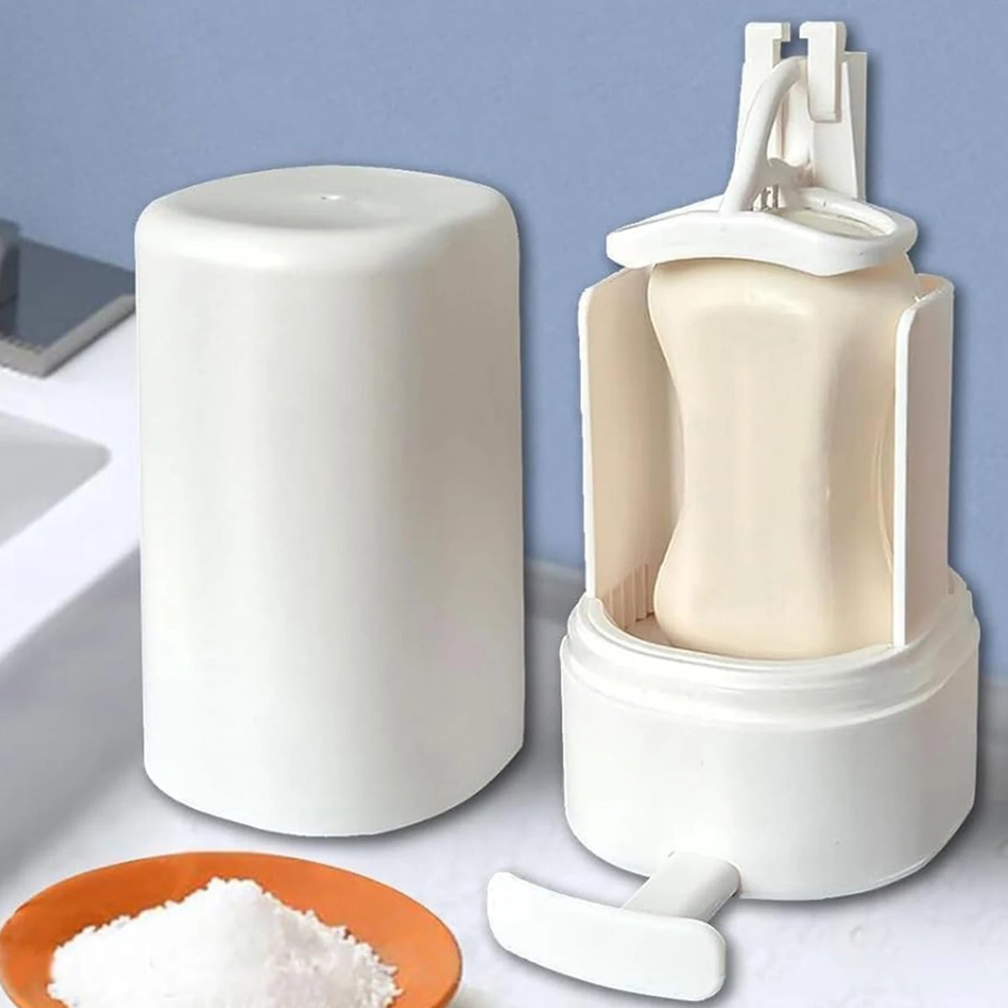 Grinding Soapy Box ABS Hand Washing Soapy Bar Crusher Holder for Wall Creative Solid Soapy Bar Dispenser Container for Bathroom