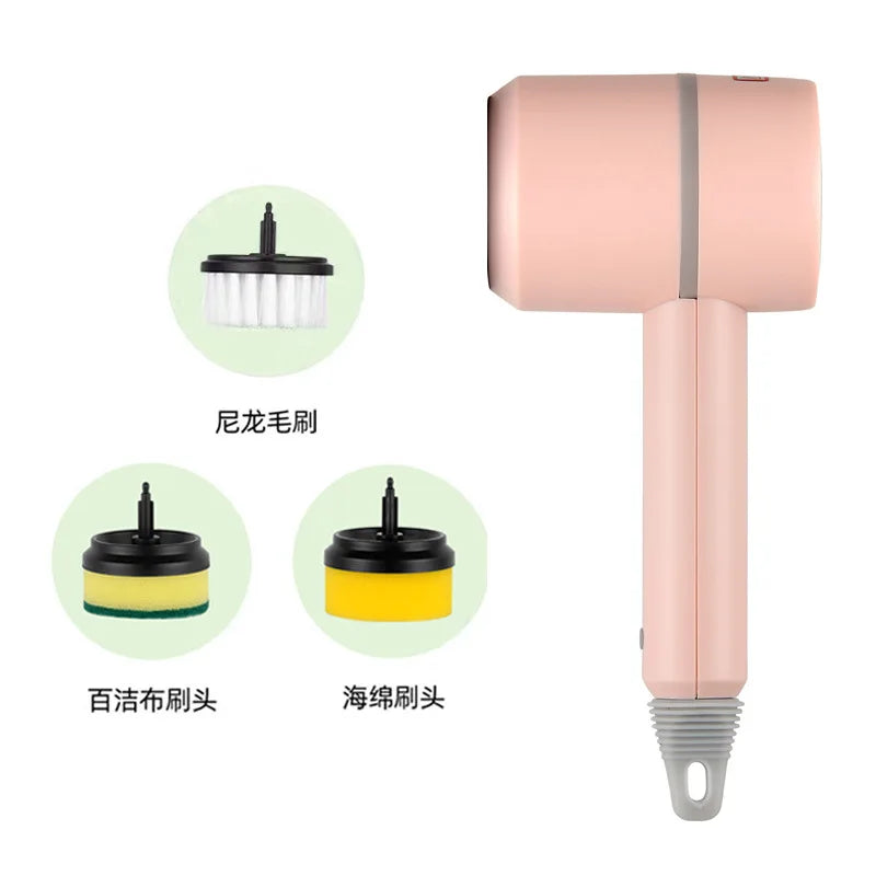 Dishwashing Brush Electric Cleaning Brush Automatic Wireless USB Rechargeable Professional Kitchen Bathtub Tile Cleaning Brushes