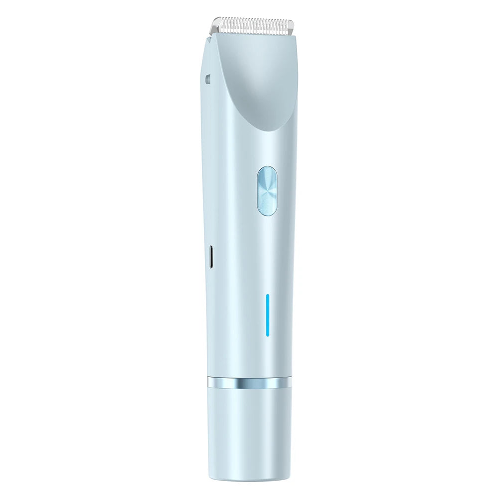 Electric Razor Woman Shaver Dual Head Electric Hair Clipper Women Mustache Epilator Leg Bikini Body Hair Trimmer for Pubic Legs