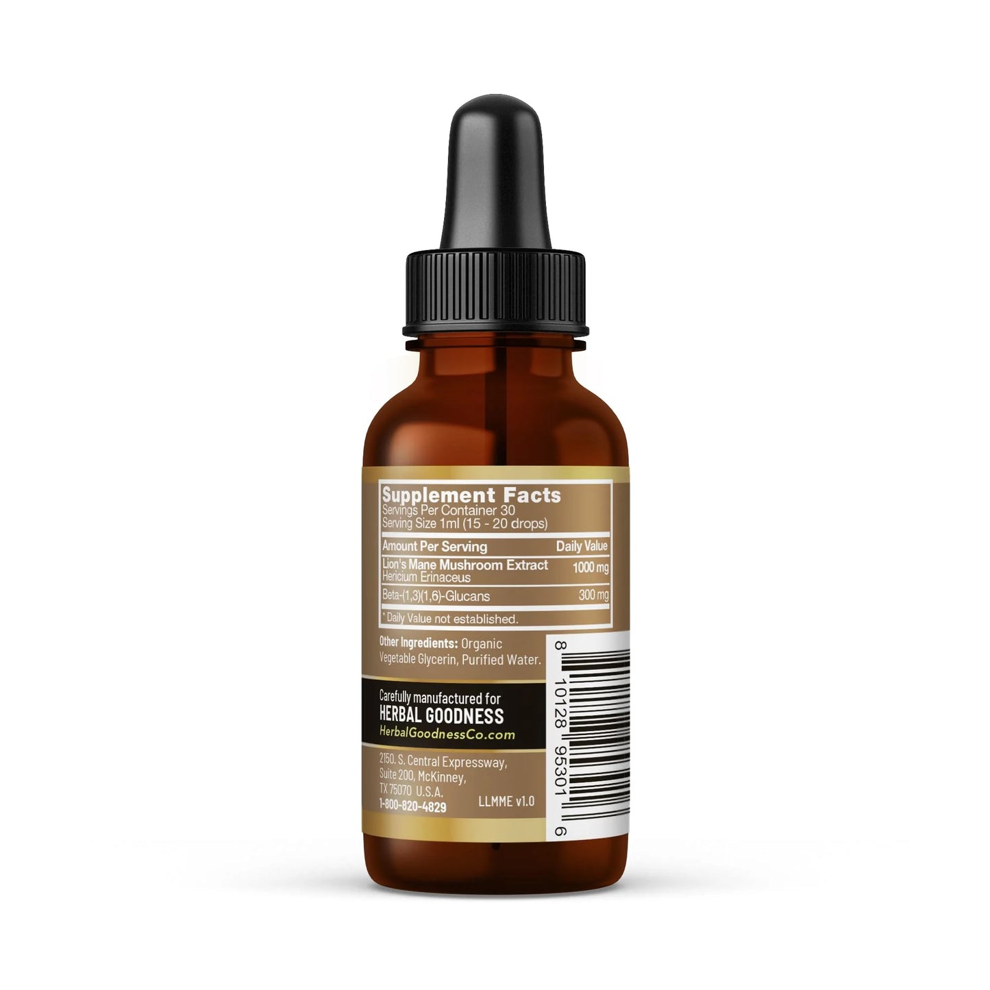 Mushroom Supplements Blends Liquid Extract with Reishi, Lion'S Mane, Chaga, Turkey Tails - Organic Lions Mane Nootropic Brain Supplements for Memory and Focus - 12Oz |