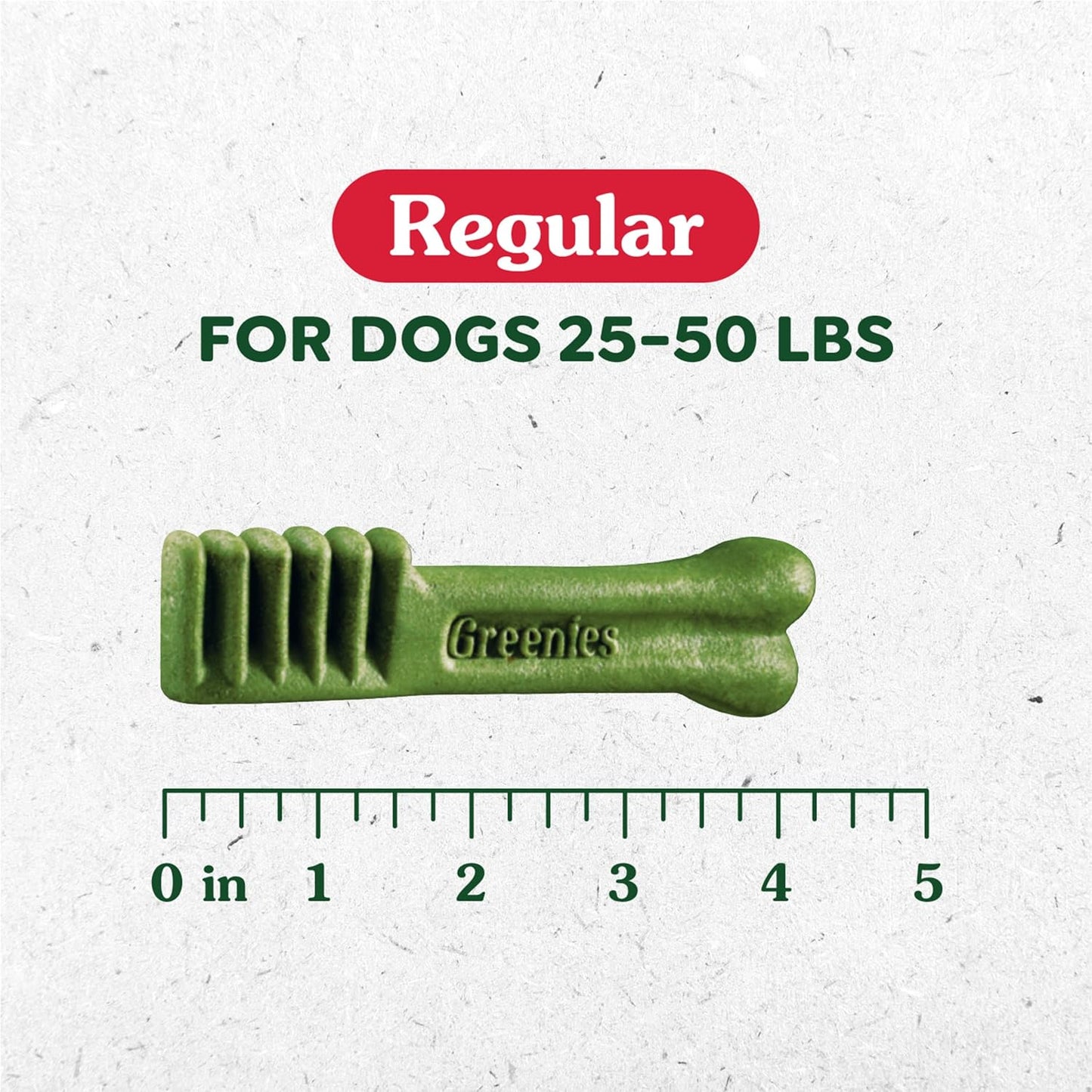 Original Regular Dental Dog Treats, (4) 18 Ct Packs (72 Treats Total)