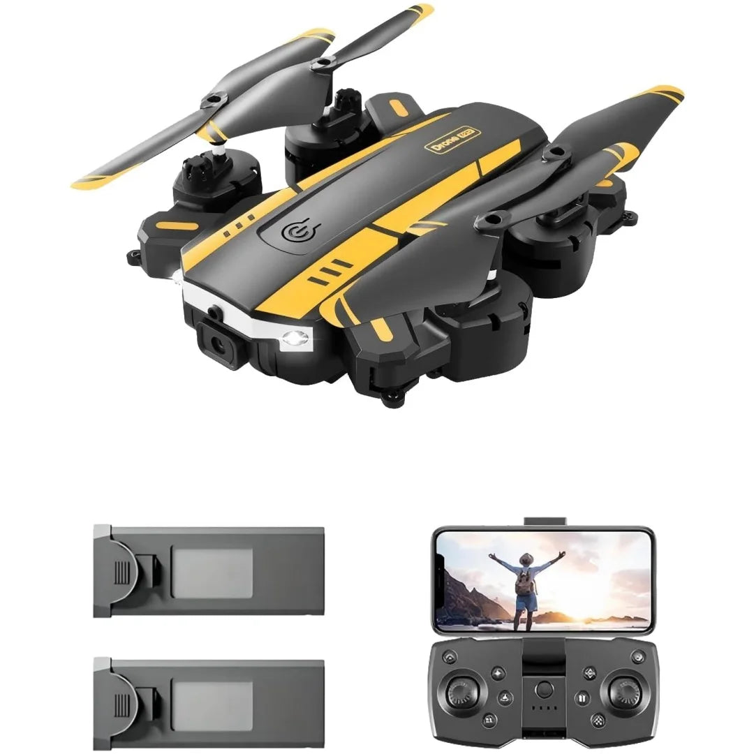 Foldable Drone with 1080P HD FPV Camera - 3D Flip,540 ° Intelligent Obstacle Avoidance,Gesture Recognition, Intelligent Hovering