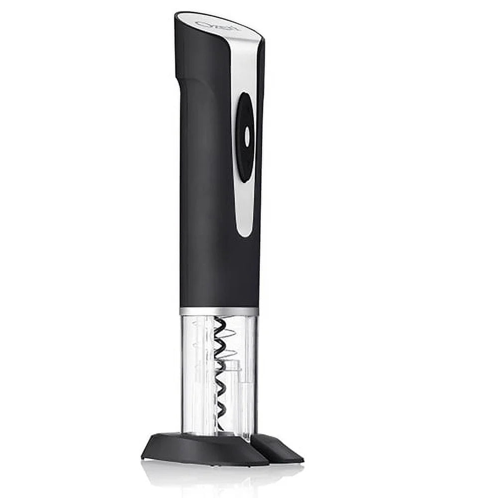Cordless Electric Wine Bottle Opener with Foil Cutter Lithium Battery Ergonomic Design Lightweight Motor Torque Preservation
