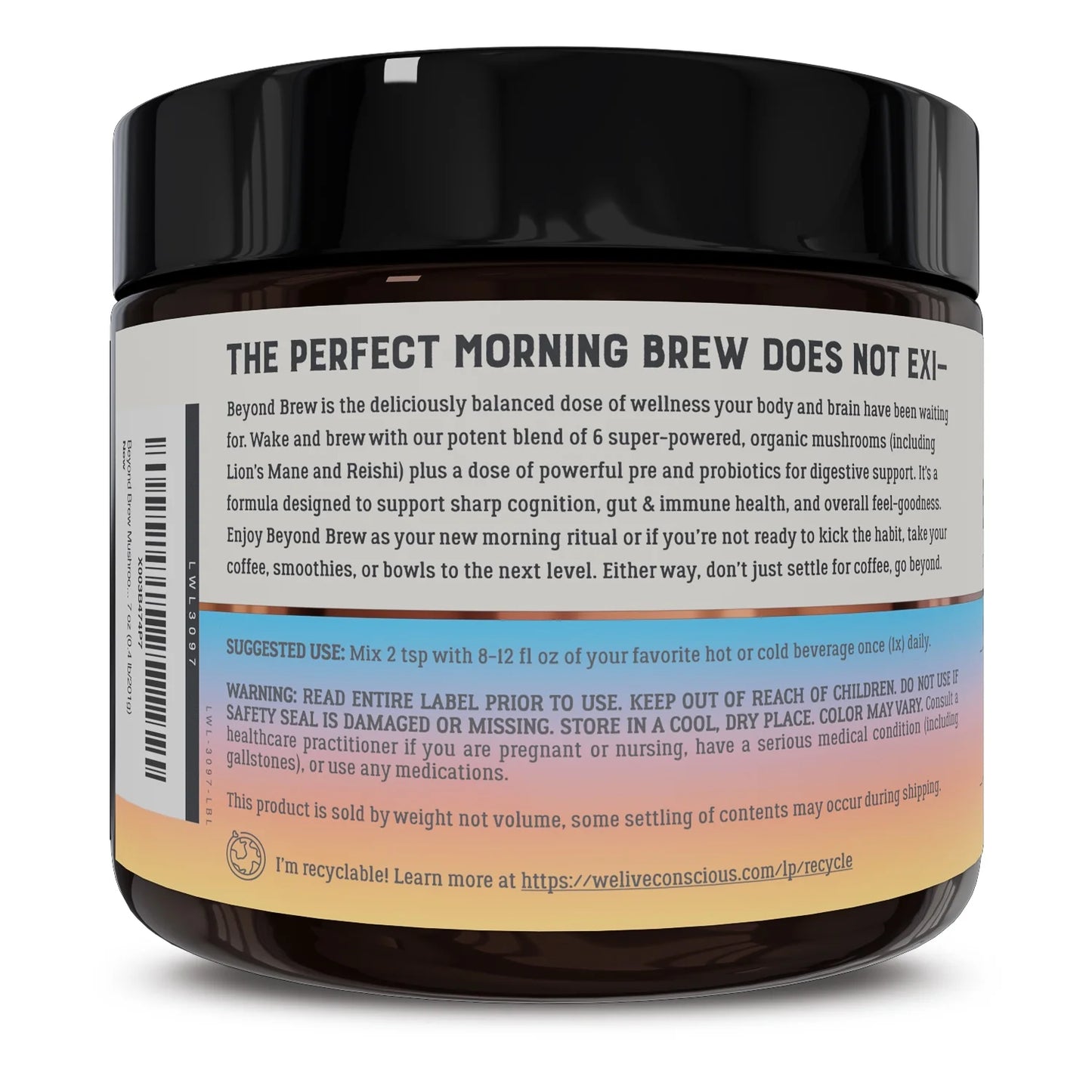 beyond Brew Mushroom Superfood Coffee Alternative, 30 Serv.