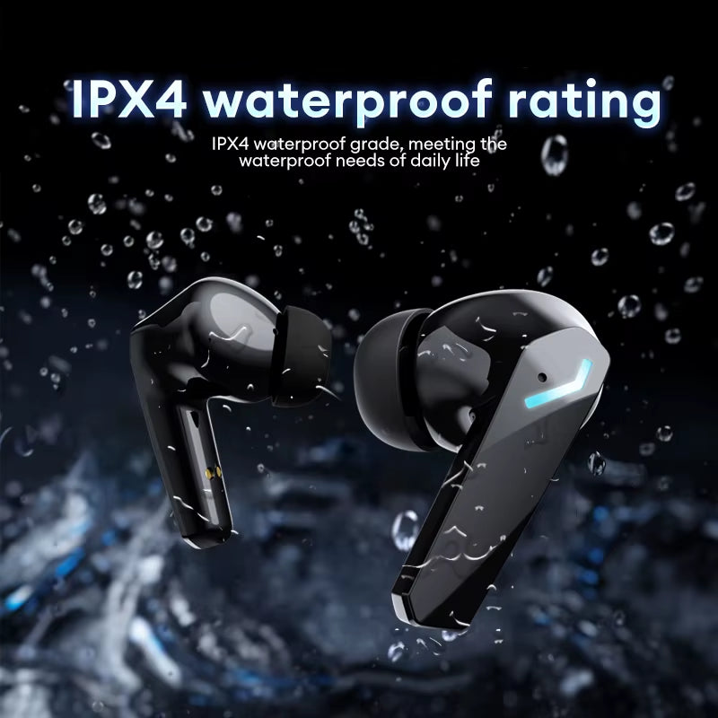 GM2 PRO MAX Bluetooth 5.4 Wireless Earphones LED Digital Display Waterproof Sport Earbuds Noise Cancelling Gaming Headset