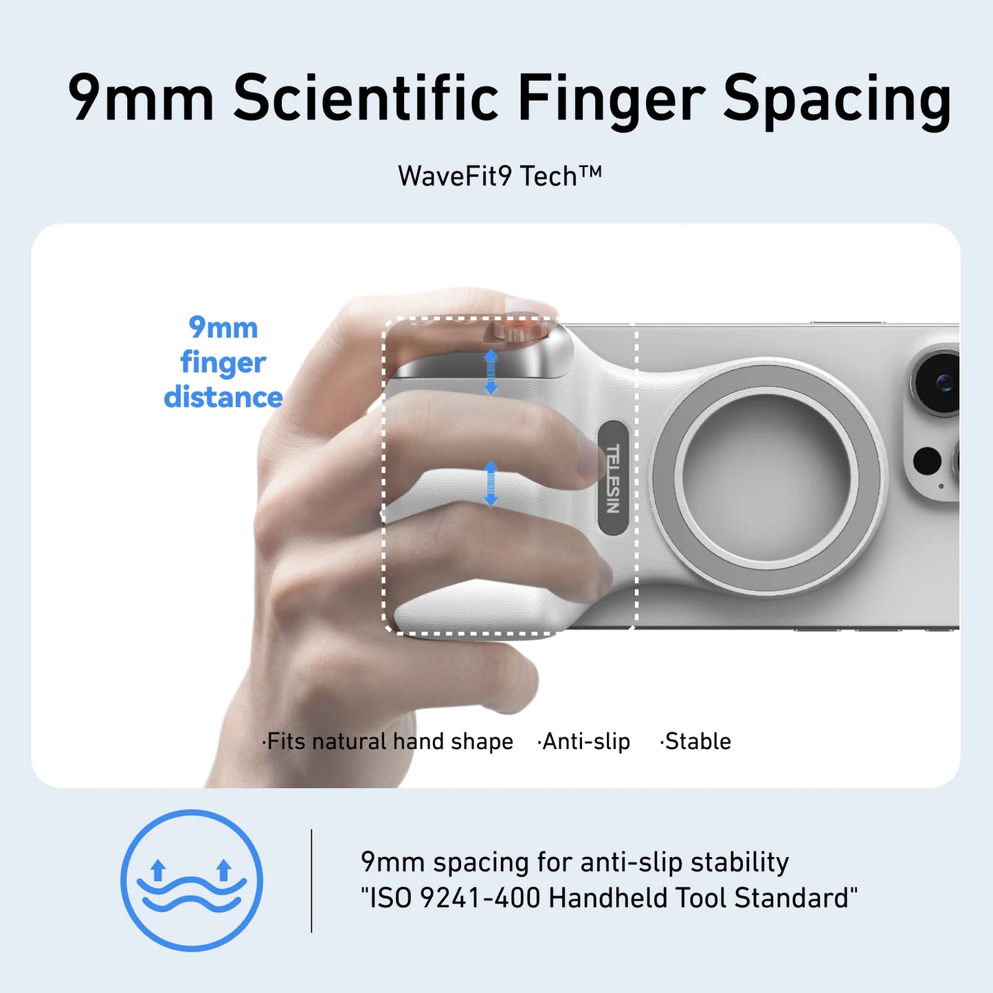 Magnetic Phone Camera Shoot Hand Grip Phone Holder Shooting Aid Remote Control Handle for Iphone HUAWEI SAMSUNG Phone