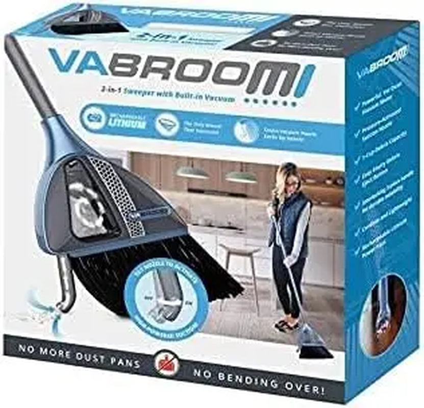 Cordless 2-In-1 Sweeper with Built-In Vacuum