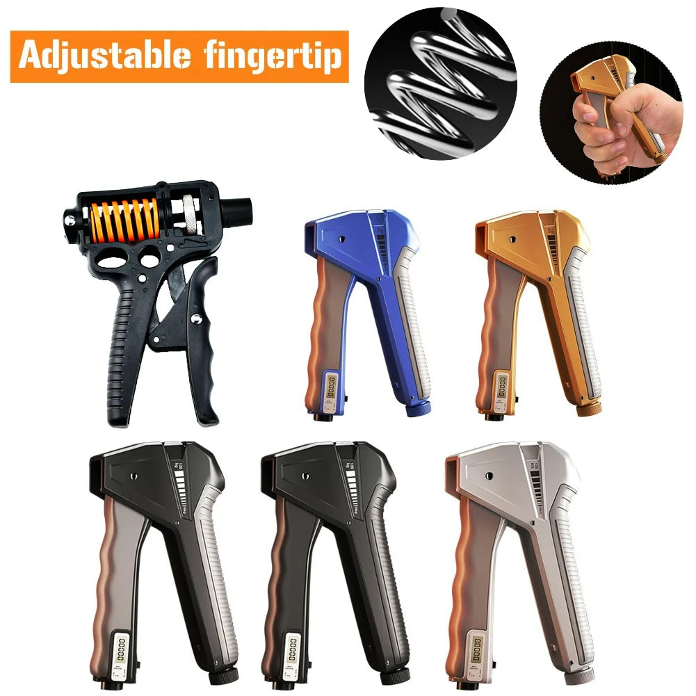 10-120Kg/5-165Kg Hand Trainer Gym Training Hand Grip Exerciser Wrist Forearm Strength Adjustable Heavy Arm Carpal Power Expander