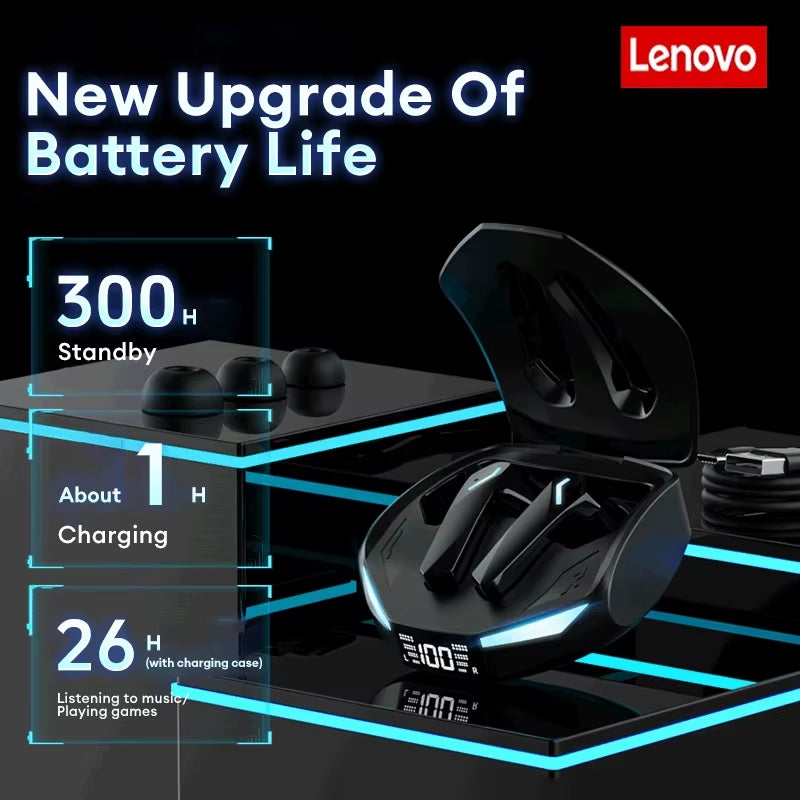 GM2 PRO MAX Bluetooth 5.4 Wireless Earphones LED Digital Display Waterproof Sport Earbuds Noise Cancelling Gaming Headset