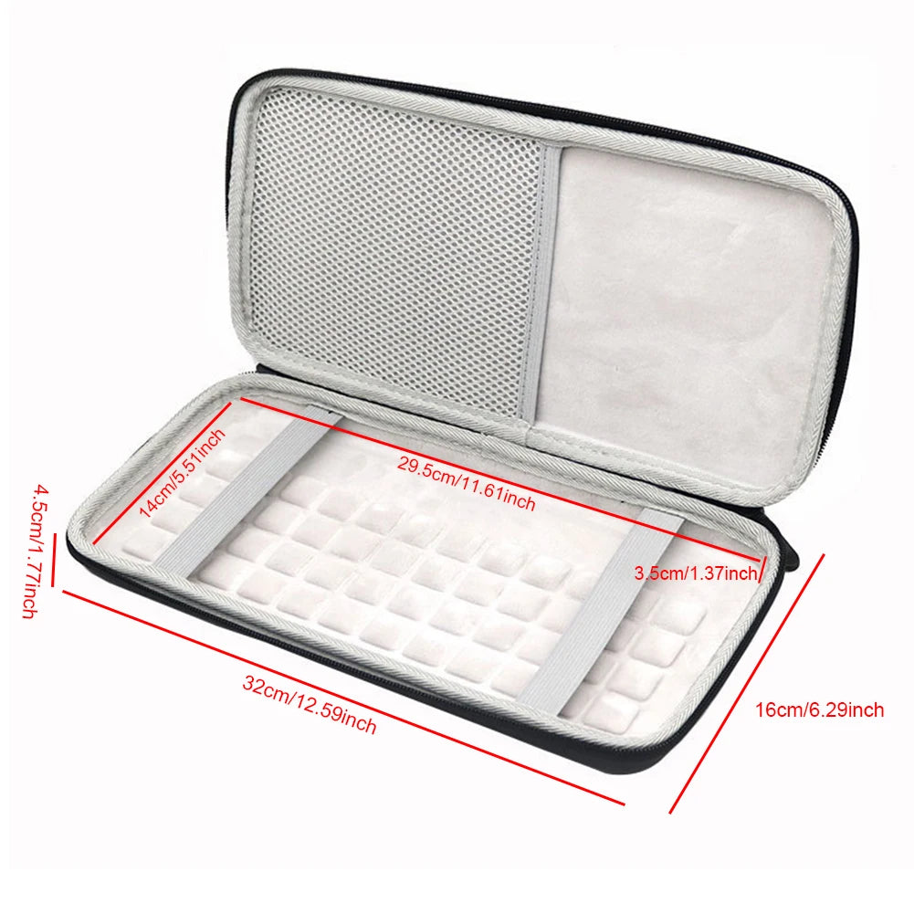Protective Storage Bag Illuminated Keyboard Travel Carrying Bag Storage Case for Logitech MX Keys Mini Wireless Keyboard