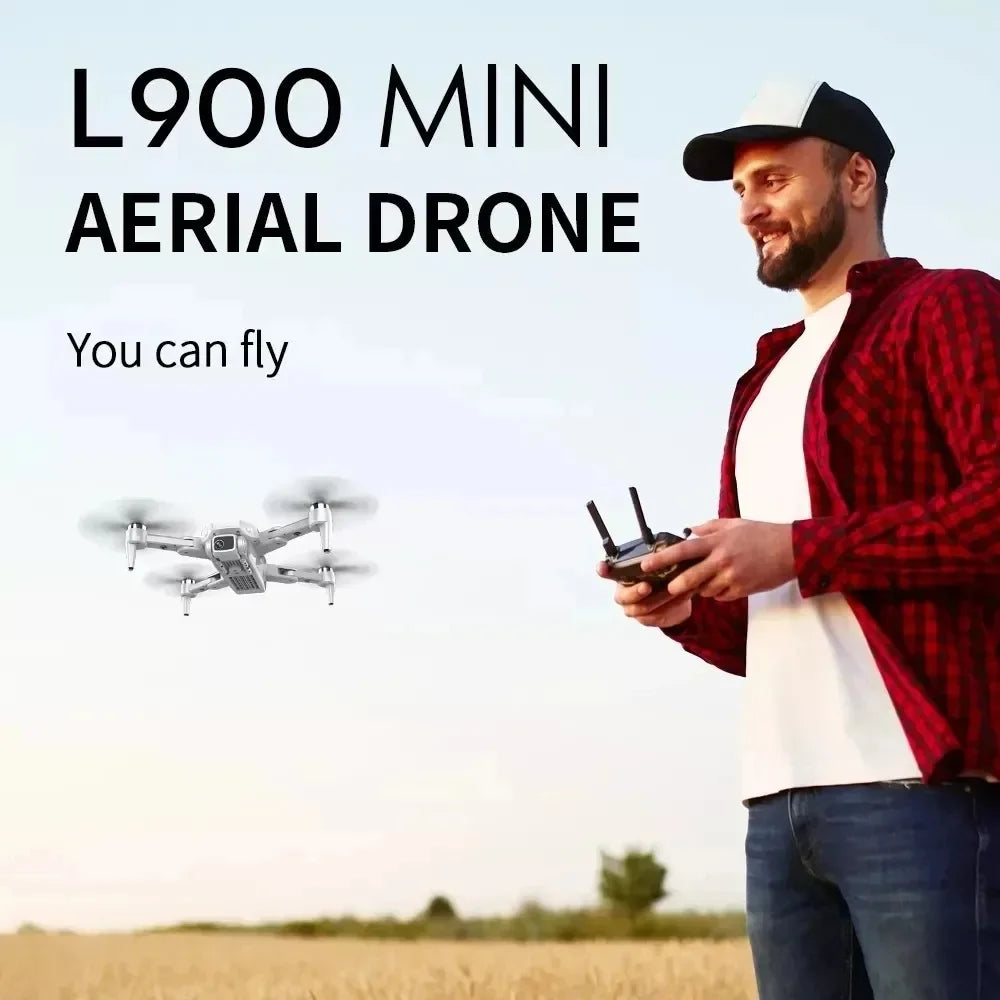 L900 Pro Drone 4K Professional 5G GPS HD Dual Camera Brushless Foldable Quadcopter 1.2KM RC Distance Drone Toy for Adults