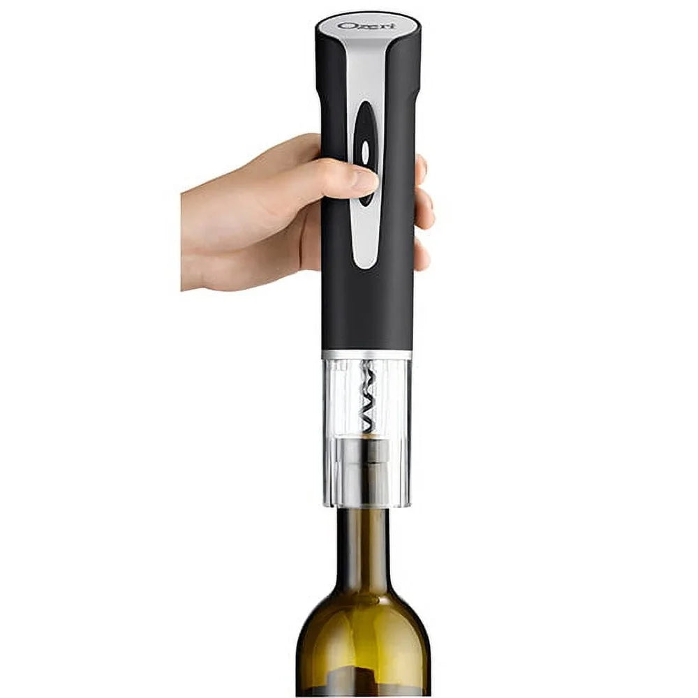 Cordless Electric Wine Bottle Opener with Foil Cutter Lithium Battery Ergonomic Design Lightweight Motor Torque Preservation