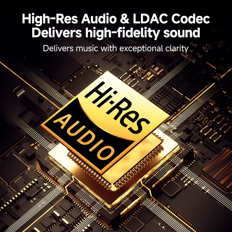 H3 Pro ANC Wireless Headphone 50Db Noise Canceling Hi-Res Spatial Audio Earphone with LDAC Bluetooth 5.4 over Ear Headset