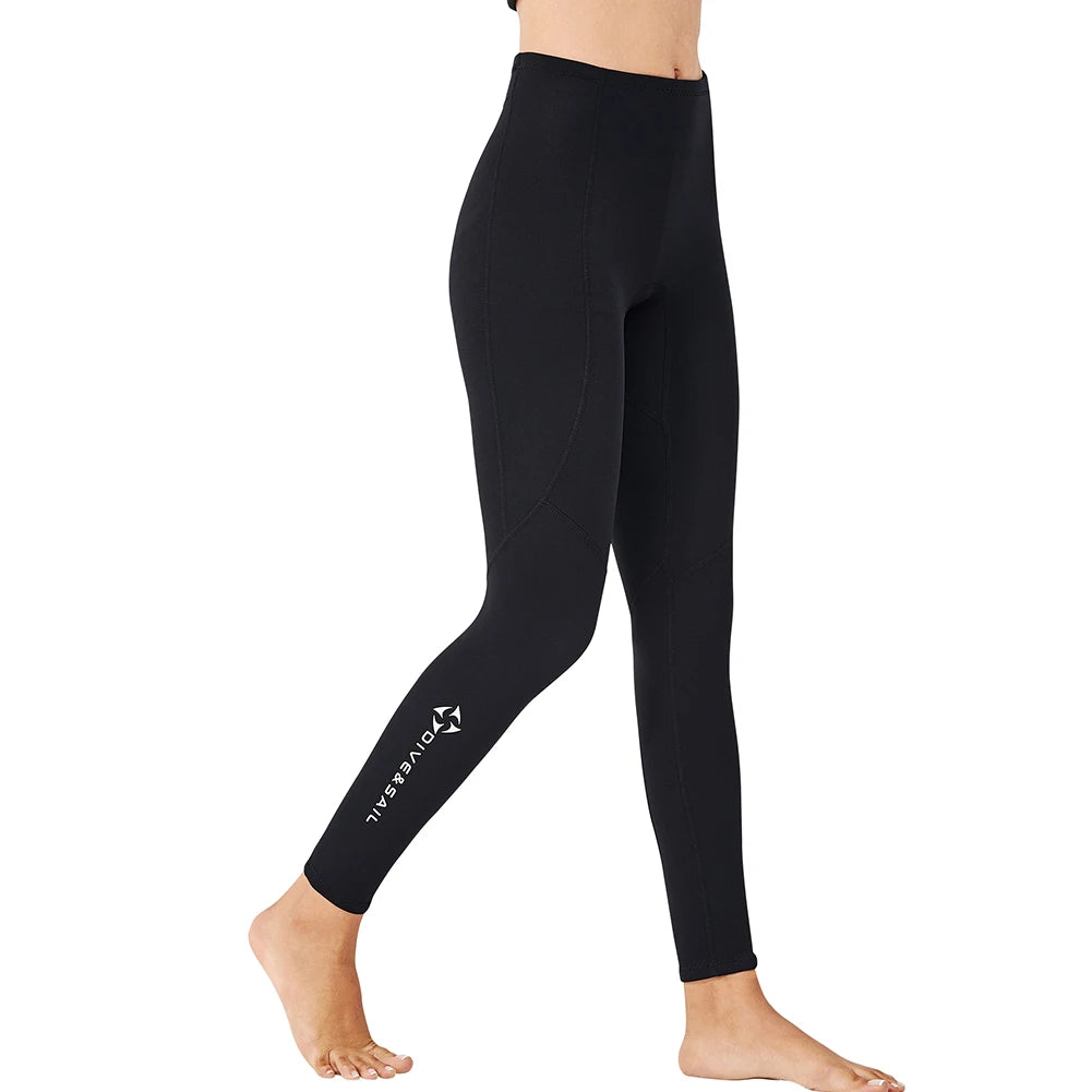 2MM Neoprene Diving Suit Snorkeling Surfing Swimsuit Cold-Proof Warm Top Pants Long Sleeve Split Body Jacket Swimwear for Unisex
