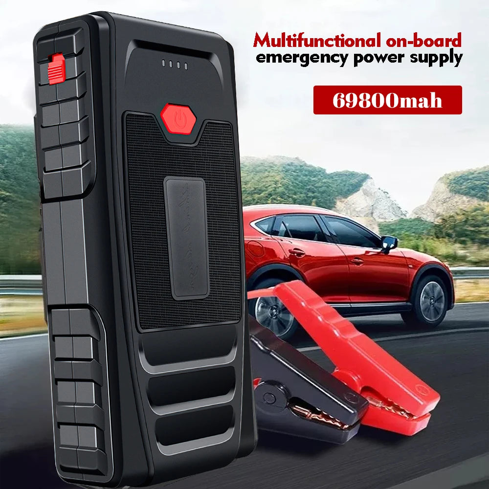 Car Jump Starter Power Bank 30000Mah Portable Booster Charger 600A Powerful Car Battery Auto Starting Device Emergency Starter