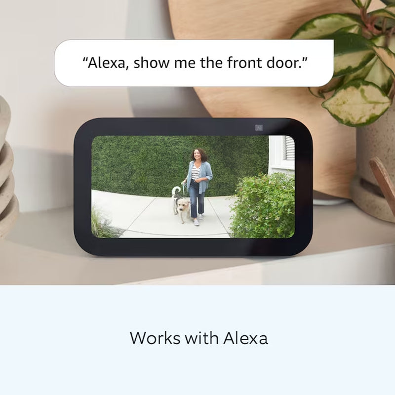 Video Doorbell Wired - Smart Wifi Doorbell Camera with 2-Way Talk, Night Vision and Motion Detection