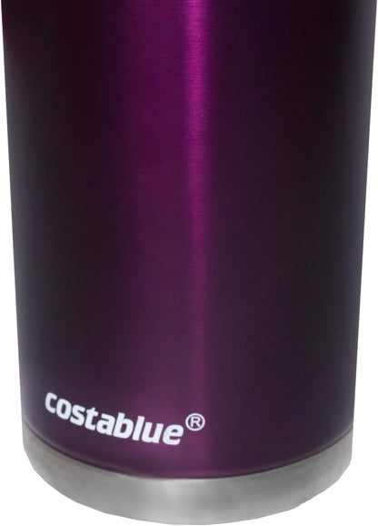 Travel Coffee Mug - 16 Oz. Stainless Steel Insulated Coffee Mug, Leak Proof Tumbler W/Dishwasher Safe Lid, Double Wall Travel Cup, Reusable Insulated Tumbler for Hot & Cold Beverages