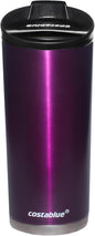 Travel Coffee Mug - 16 Oz. Stainless Steel Insulated Coffee Mug, Leak Proof Tumbler W/Dishwasher Safe Lid, Double Wall Travel Cup, Reusable Insulated Tumbler for Hot & Cold Beverages