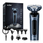 3 in 1 Multifunction Mens Electric Shaver Powerful Beard Nose Hair Trimmer Shaving Machine Electric Razor Waterproof