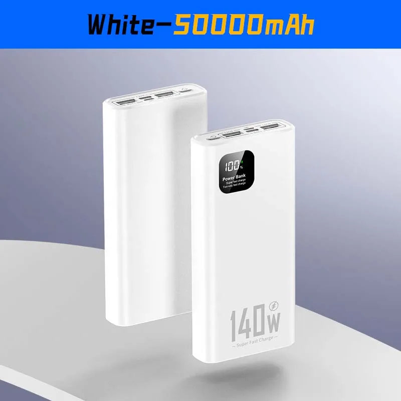 Xiaomi 140W 100000Mah High Capacity Power Bank Super Fast Charging Power Bank Portable Battery Charger for Iphone Samsung Huawei