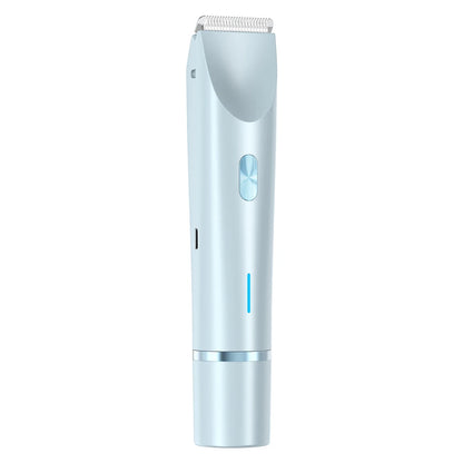 Electric Razor Woman Shaver Dual Head Electric Hair Clipper Women Mustache Epilator Leg Bikini Body Hair Trimmer for Pubic Legs