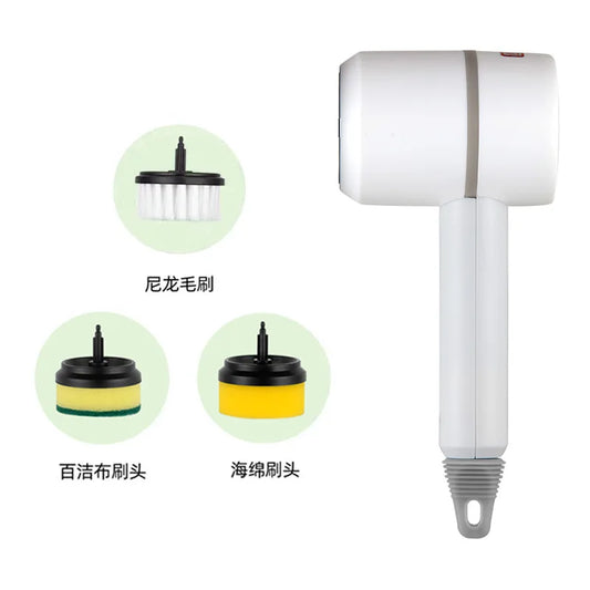 Dishwashing Brush Electric Cleaning Brush Automatic Wireless USB Rechargeable Professional Kitchen Bathtub Tile Cleaning Brushes