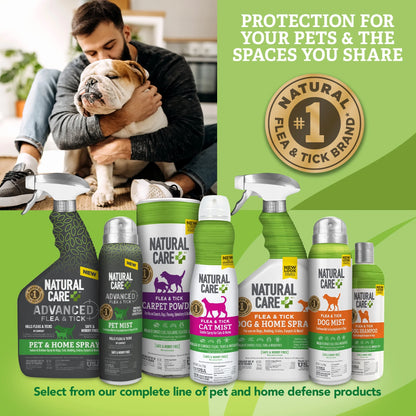 Flea and Tick Spray for Dogs - 14Oz.