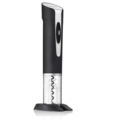 Cordless Electric Wine Bottle Opener with Foil Cutter Lithium Battery Ergonomic Design Lightweight Motor Torque Preservation