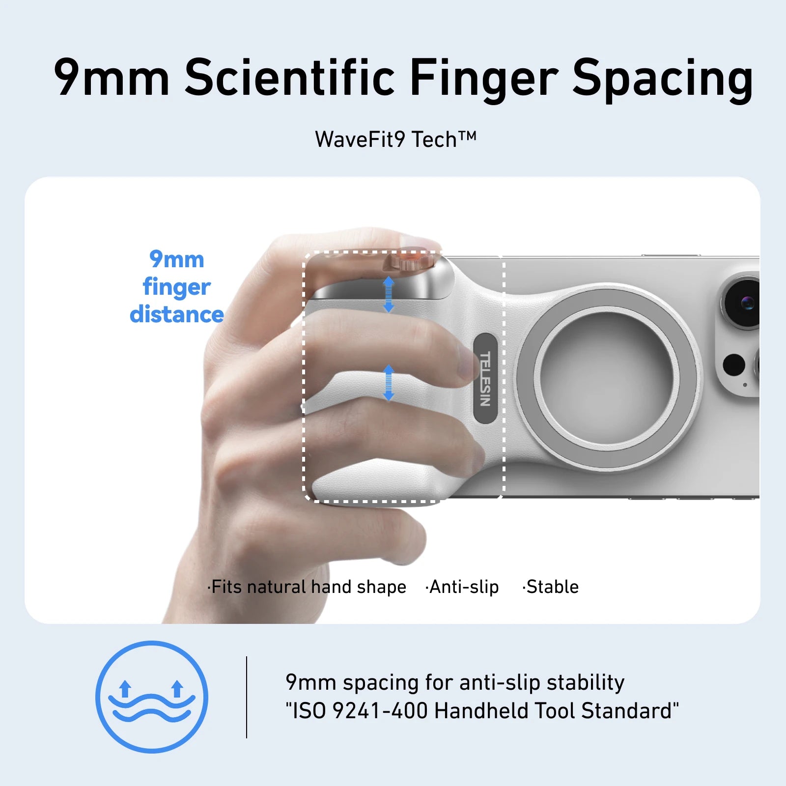 Magnetic Phone Camera Shoot Hand Grip Phone Holder Shooting Aid Remote Control Handle for Iphone HUAWEI SAMSUNG Phone