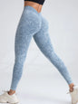 V Back Yoga Pants Women Workout Sport Leggings Fitness Seamless Leggings Girl Gym Tights Scrunch Push up Sportswear US Warehouse