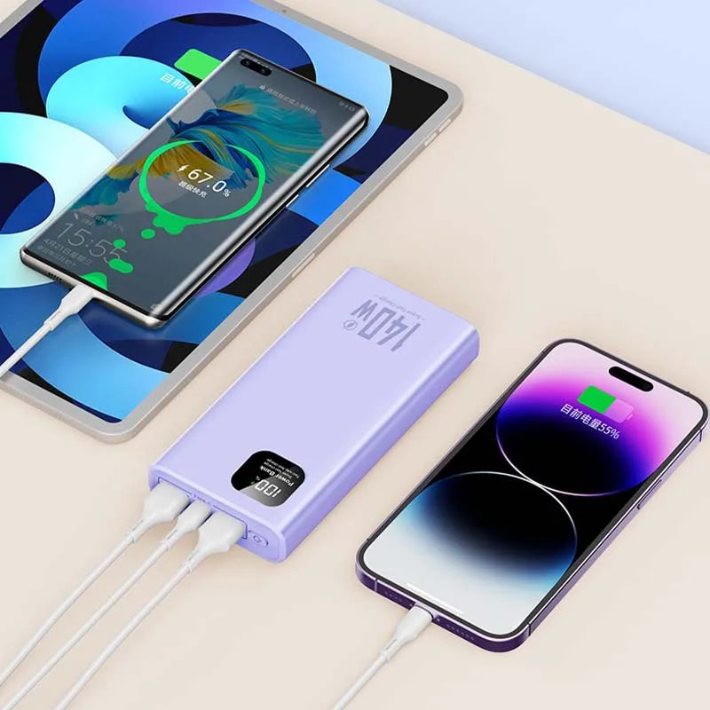 Xiaomi 140W 100000Mah High Capacity Power Bank Super Fast Charging Power Bank Portable Battery Charger for Iphone Samsung Huawei