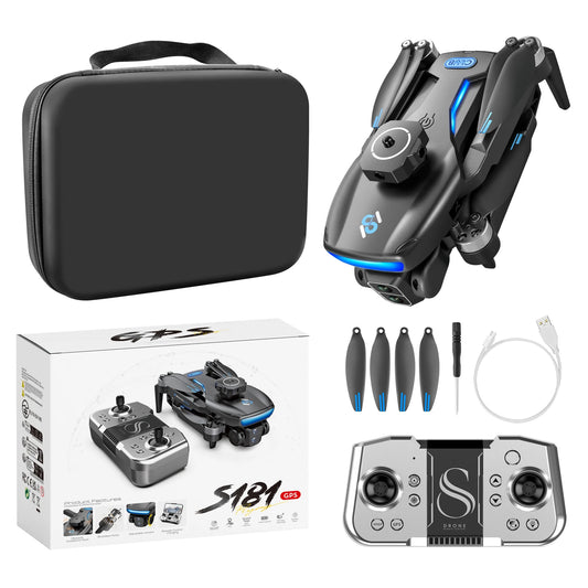 GPS Drone 4K Camera 40Min Flight Time 2 Batteries 5G Transmission Foldable FPV RC Quadcopter Brushless Motors Auto Return Home
