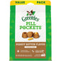 Pill Pockets for Dogs Peanut Butter Large, Capsule Size Soft Dog Treats, 15.8 Oz, (60 Pk)