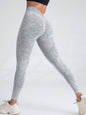 V Back Yoga Pants Women Workout Sport Leggings Fitness Seamless Leggings Girl Gym Tights Scrunch Push up Sportswear US Warehouse