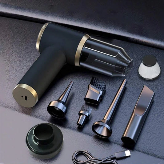 Car Vacuum Cleaner Mini Portable Wireless Vacuum Cleaner Powerful Cleaning Machine for Car Home Cleaning Handhled Vacuum Cleaner