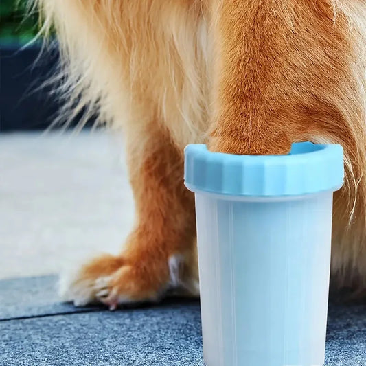 Portable Pet Foot Washer - 1Pc Dog Foot Cleaning Cup for Mud Removal, Easy & Efficient Pet Paw Cleaning Tool, Portable Design Fo