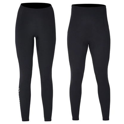 2MM Neoprene Diving Suit Snorkeling Surfing Swimsuit Cold-Proof Warm Top Pants Long Sleeve Split Body Jacket Swimwear for Unisex