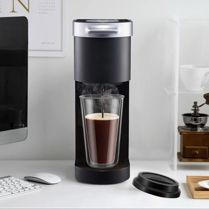 2 Piece 12Oz Double Glass Coffee Mugs with Silicone Lid,Drinking Insulated Coffee Cups with Lid,Clear,Dishwasher Safe Reusable