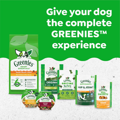 Original Regular Dental Dog Treats, (4) 18 Ct Packs (72 Treats Total)