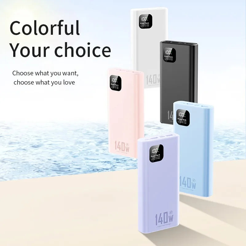 Xiaomi 140W 100000Mah High Capacity Power Bank Super Fast Charging Power Bank Portable Battery Charger for Iphone Samsung Huawei