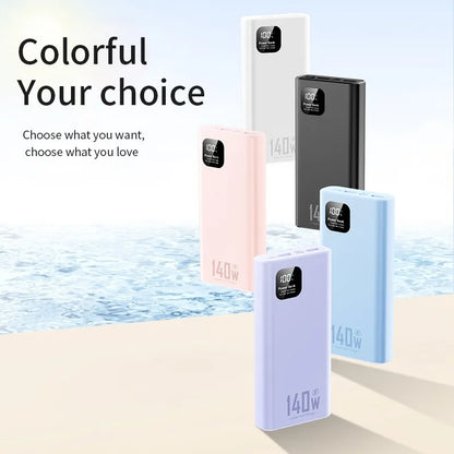 Xiaomi 140W 100000Mah High Capacity Power Bank Super Fast Charging Power Bank Portable Battery Charger for Iphone Samsung Huawei