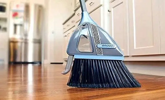 Cordless 2-In-1 Sweeper with Built-In Vacuum