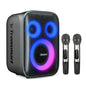 Halo 200 Speaker Bluetooth Speaker with 3 Way Sound System, 120W, Built-In/Wired Mic, Guitar Input, APP Control